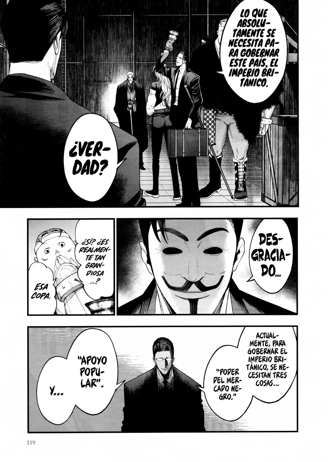 Shuumatsu no Valkyrie: Los expedientes de Jack el Destripador capítulo 23, página 15