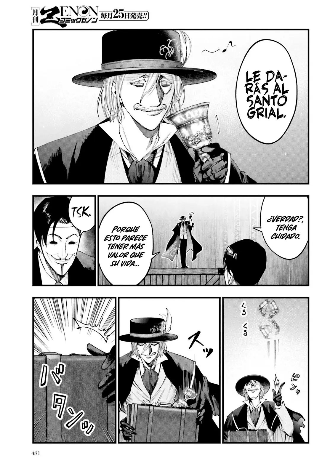 Shuumatsu no Valkyrie: Los expedientes de Jack el Destripador capítulo 25, página 9