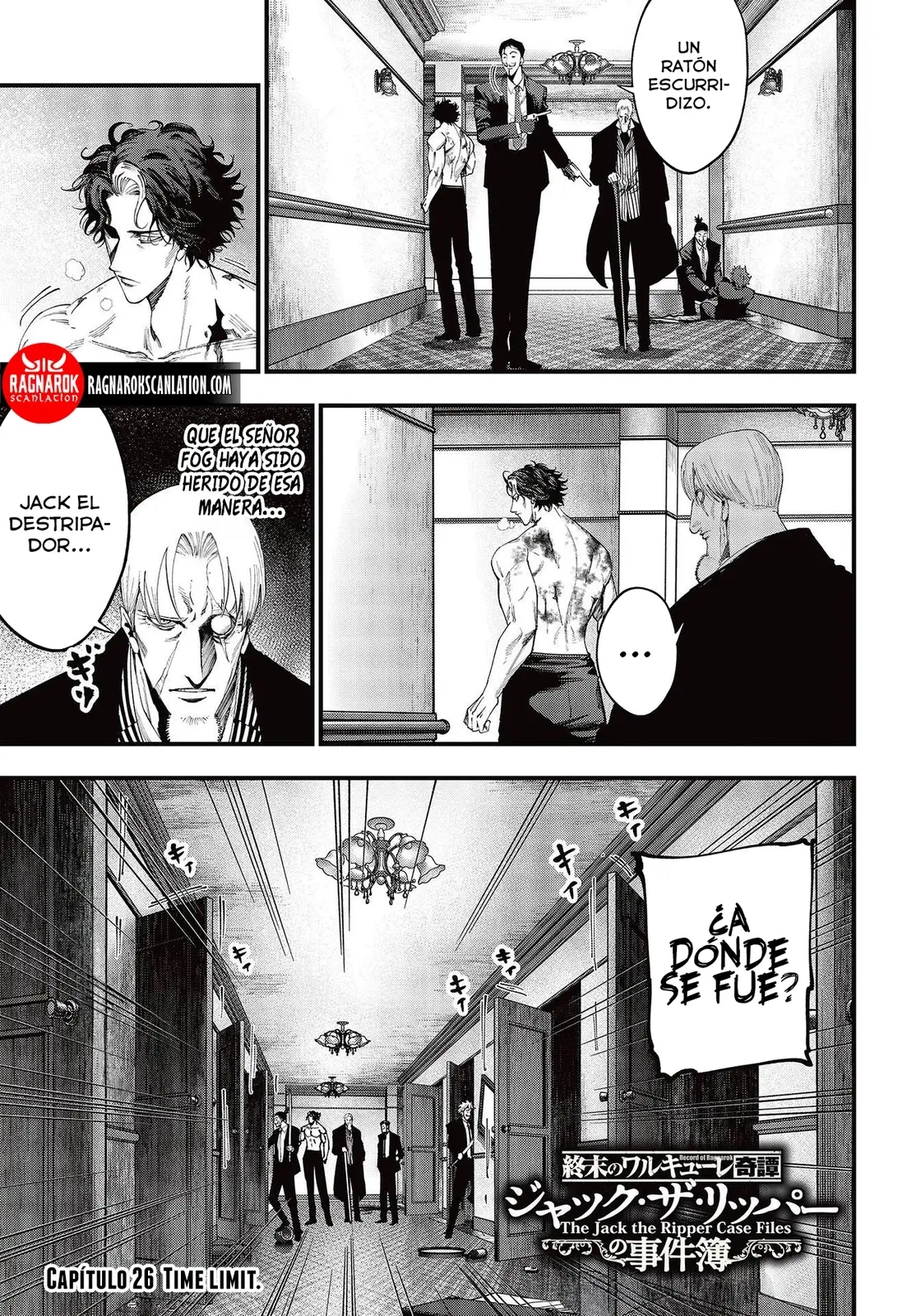 Shuumatsu no Valkyrie: Los expedientes de Jack el Destripador capítulo 26, página 1
