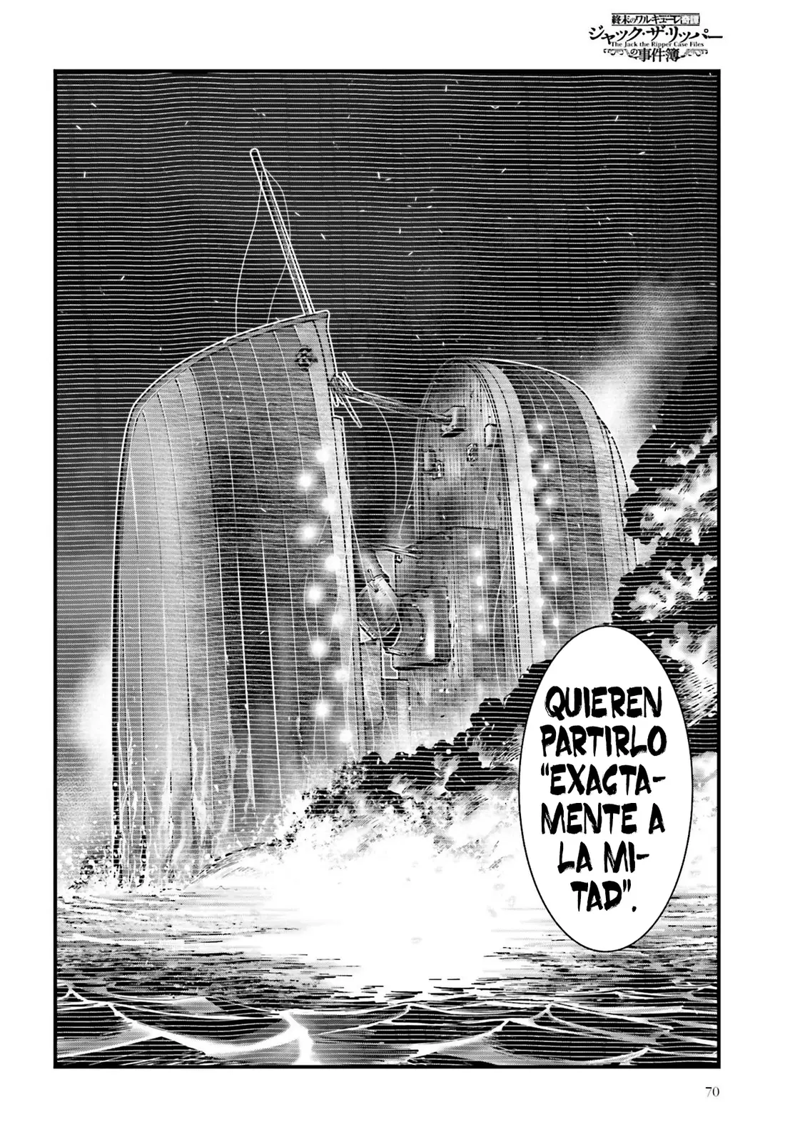 Shuumatsu no Valkyrie: Los expedientes de Jack el Destripador capítulo 26, página 6