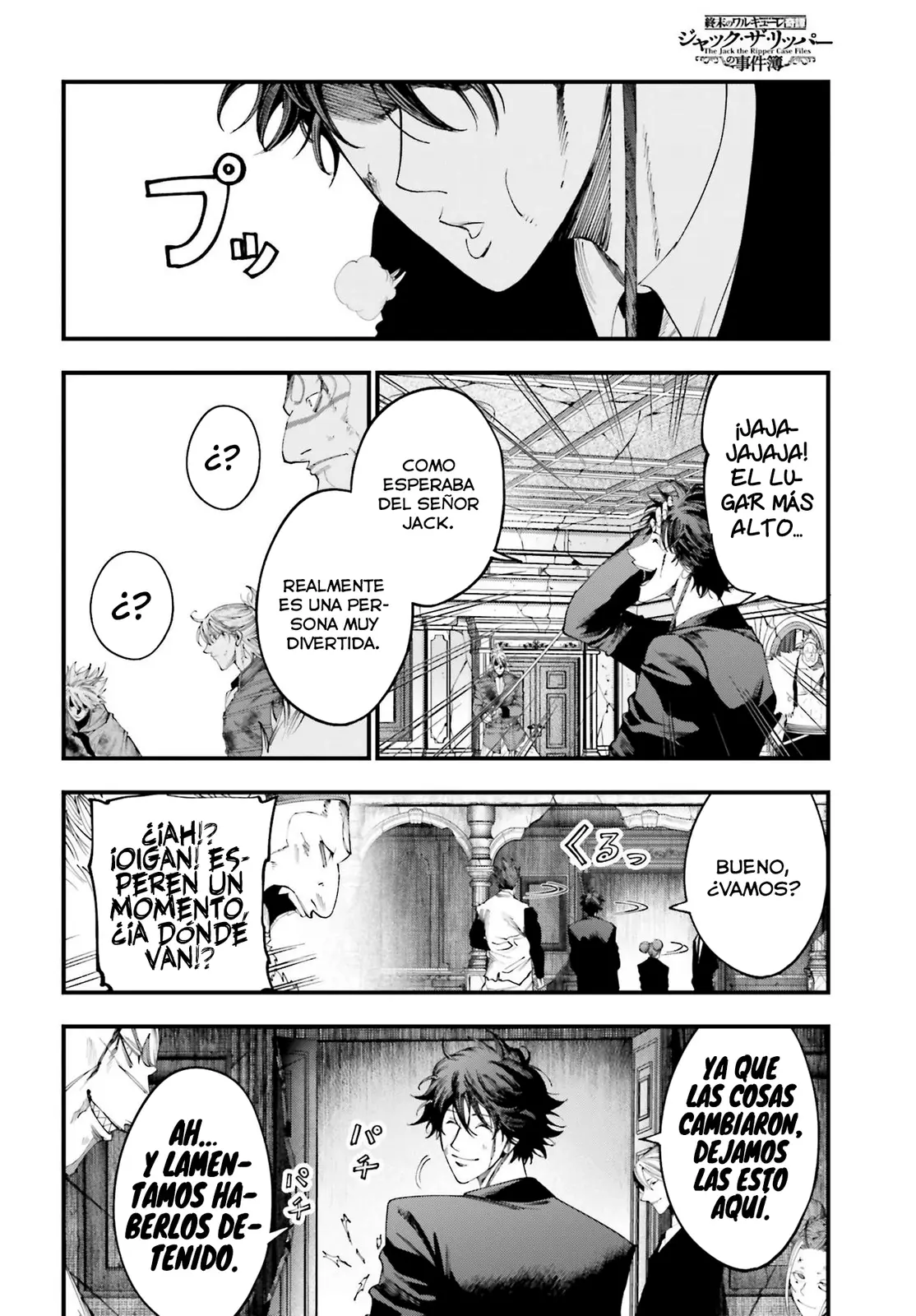 Shuumatsu no Valkyrie: Los expedientes de Jack el Destripador capítulo 26, página 15