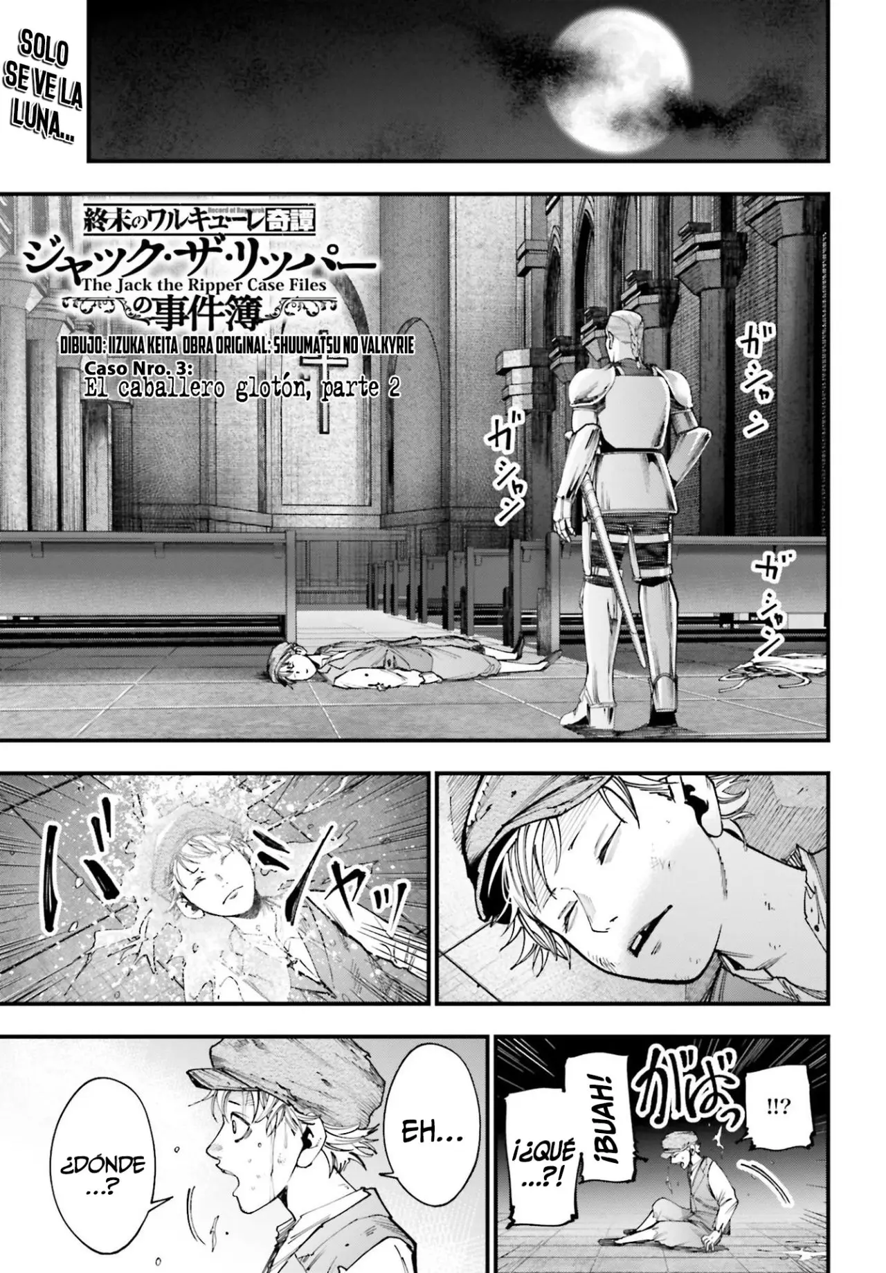 Shuumatsu no Valkyrie: Los expedientes de Jack el Destripador capítulo 3, página 2