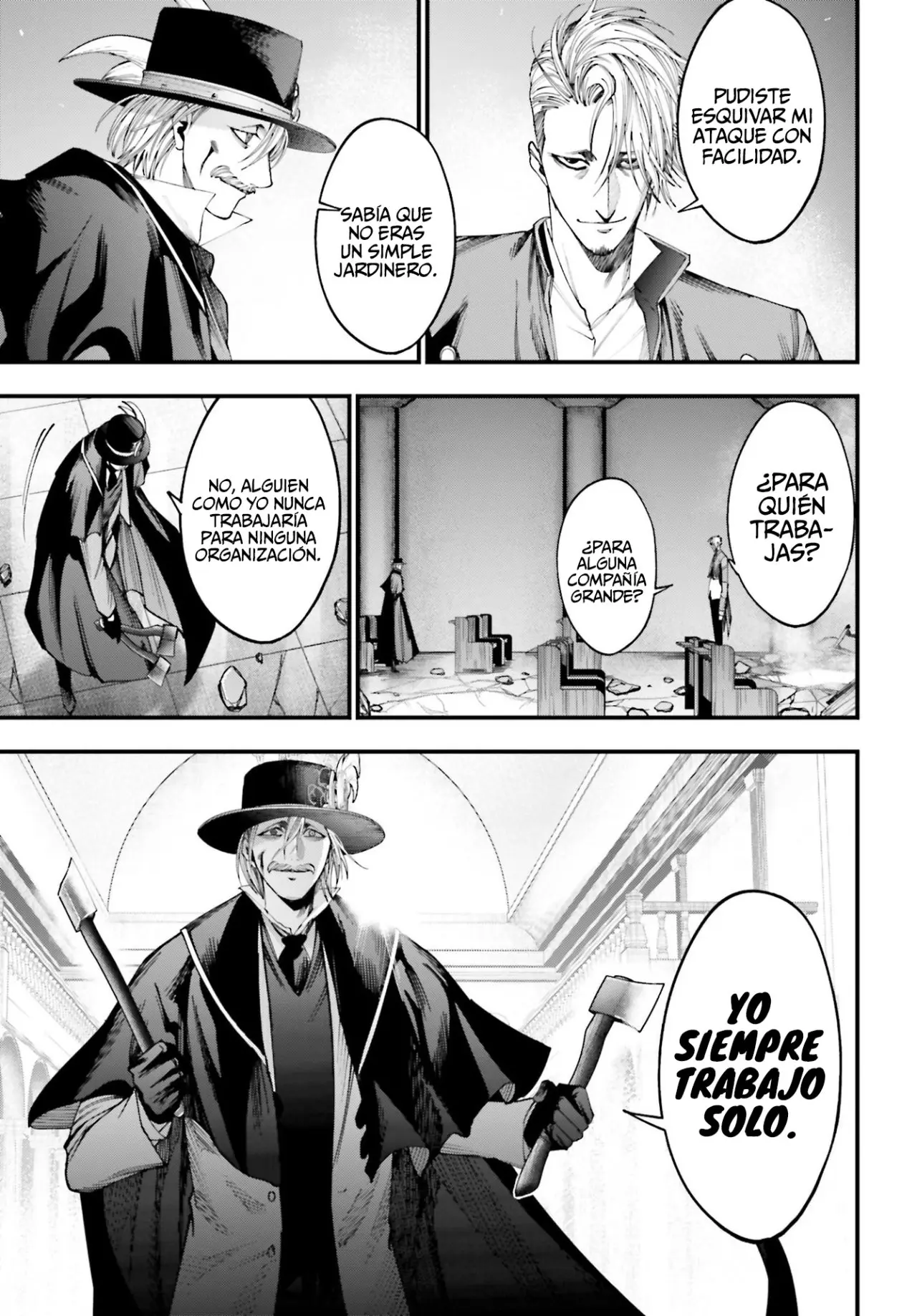 Shuumatsu no Valkyrie: Los expedientes de Jack el Destripador capítulo 3, página 32