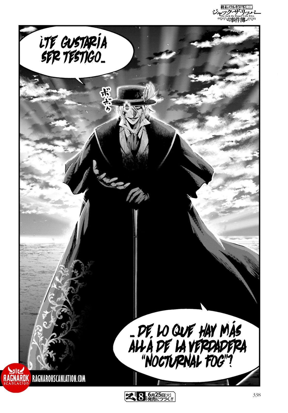 Shuumatsu no Valkyrie: Los expedientes de Jack el Destripador capítulo 30, página 20