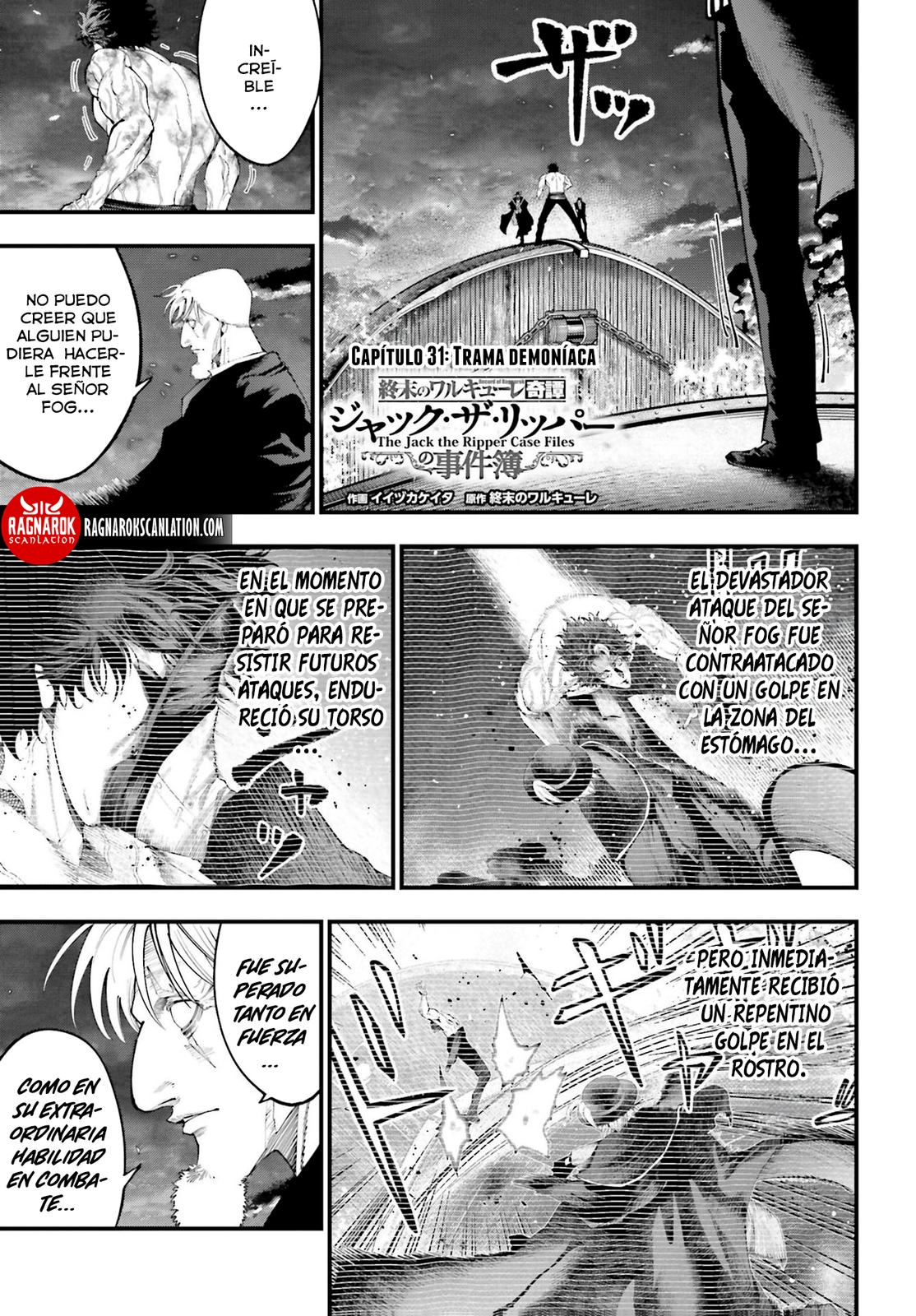 Shuumatsu no Valkyrie: Los expedientes de Jack el Destripador capítulo 31, página 1