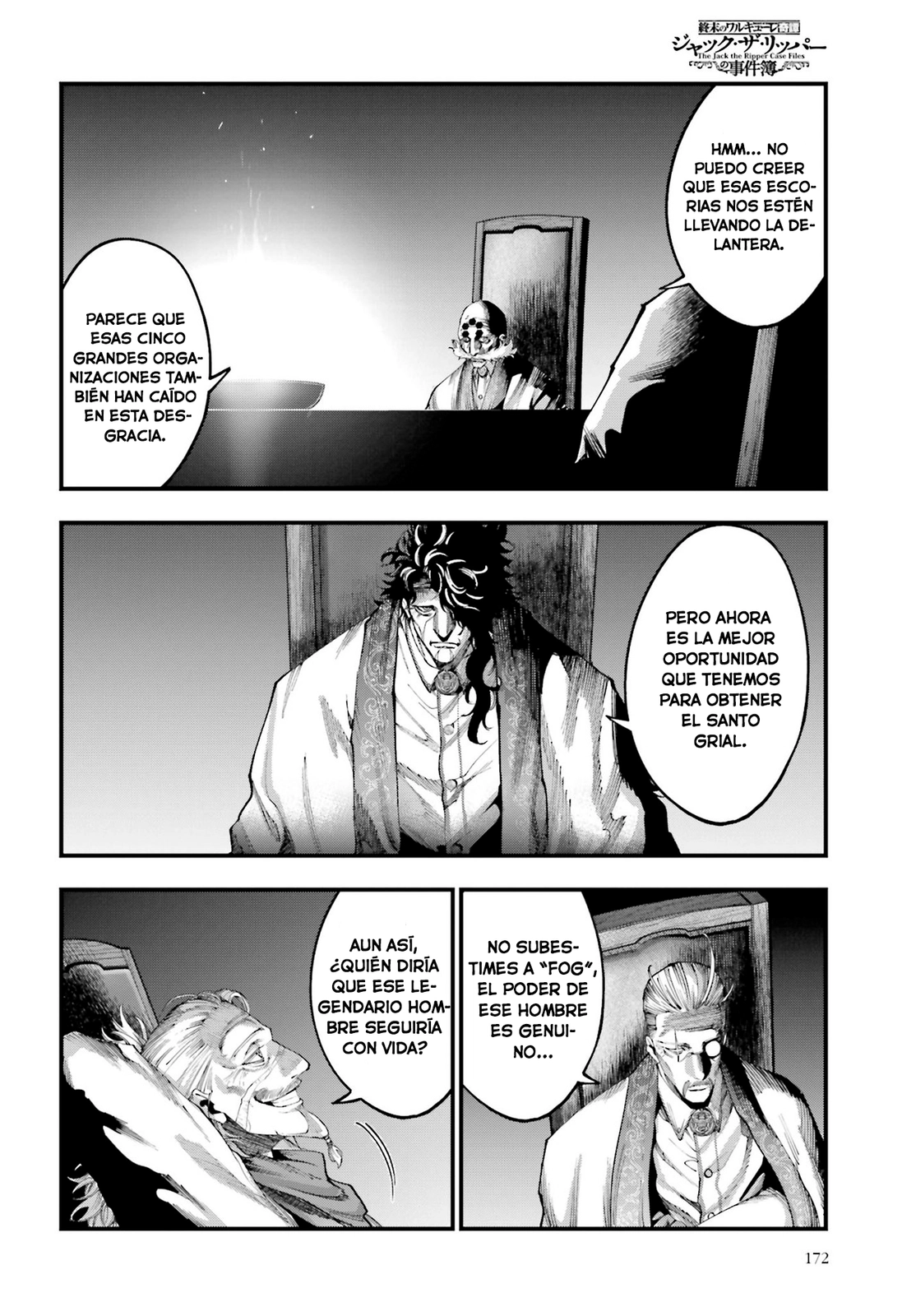 Shuumatsu no Valkyrie: Los expedientes de Jack el Destripador capítulo 33, página 16