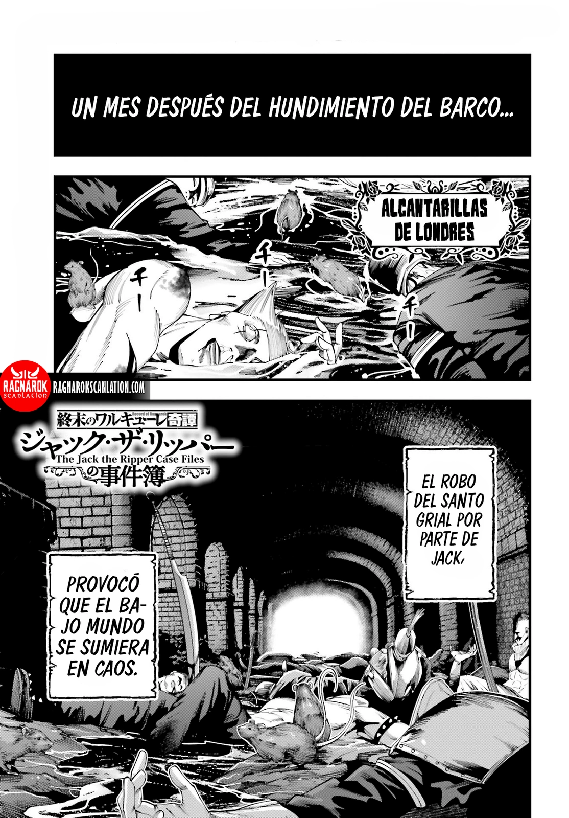 Shuumatsu no Valkyrie: Los expedientes de Jack el Destripador capítulo 34, página 1