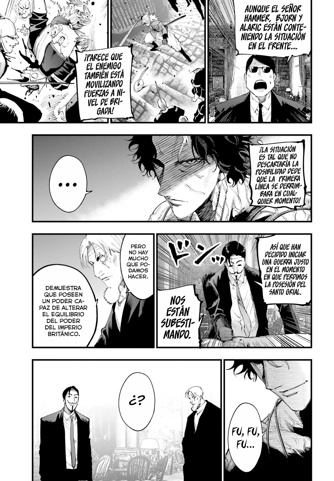 Shuumatsu no Valkyrie: Los expedientes de Jack el Destripador capítulo 34, página 9