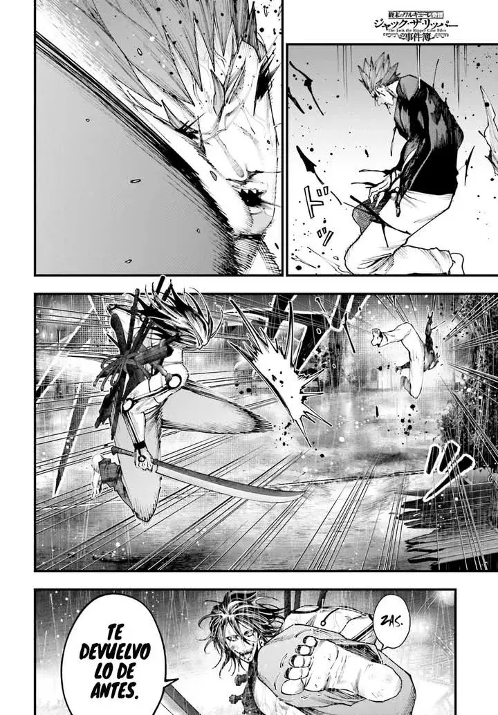 Shuumatsu no Valkyrie: Los expedientes de Jack el Destripador capítulo 37, página 18