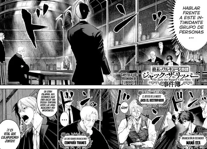 Shuumatsu no Valkyrie: Los expedientes de Jack el Destripador capítulo 40, página 3