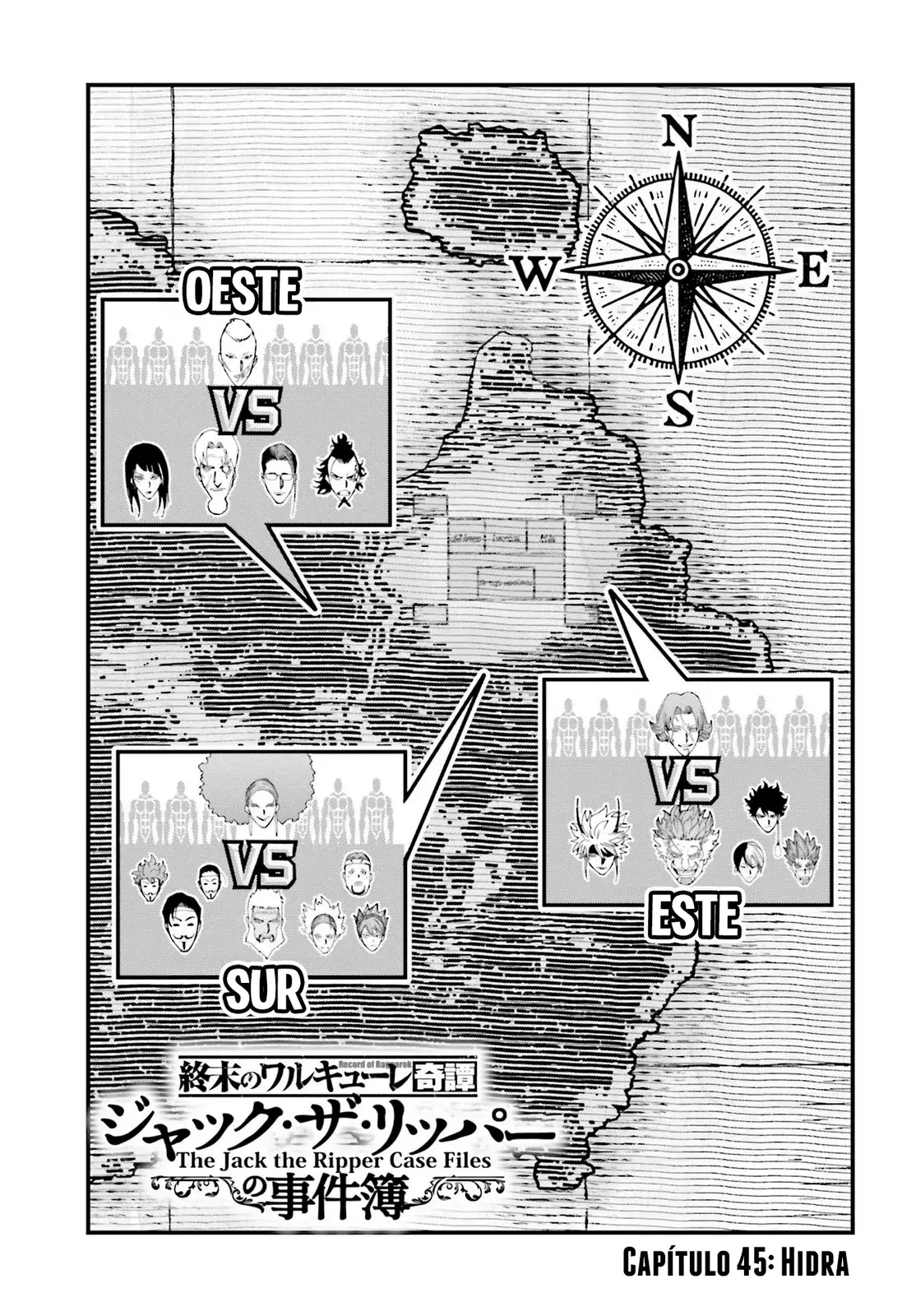 Shuumatsu no Valkyrie: Los expedientes de Jack el Destripador capítulo 45, página 3