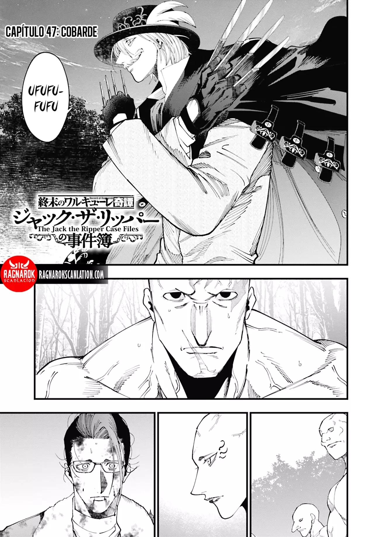 Shuumatsu no Valkyrie: Los expedientes de Jack el Destripador capítulo 47, página 3