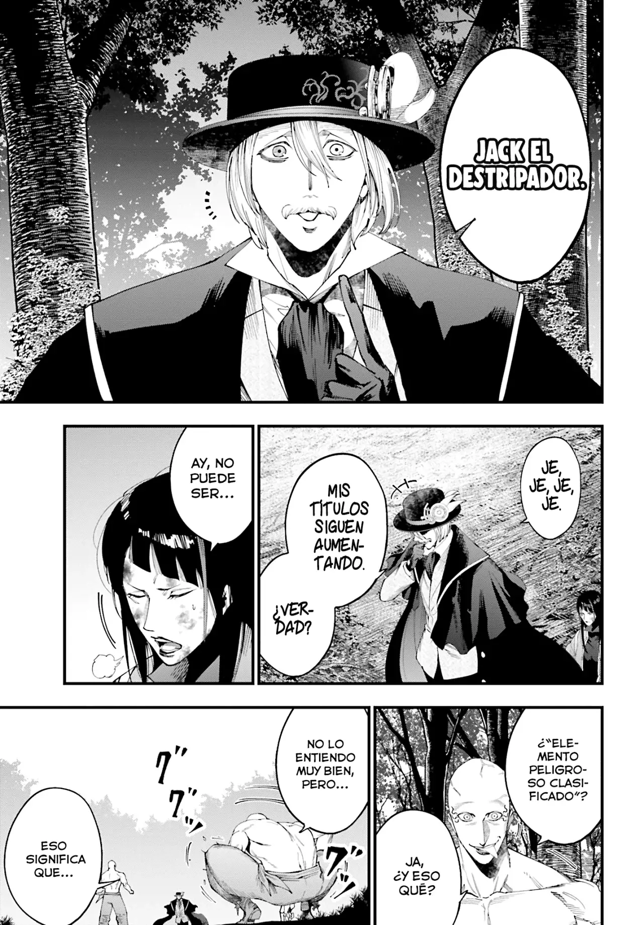 Shuumatsu no Valkyrie: Los expedientes de Jack el Destripador capítulo 47, página 6