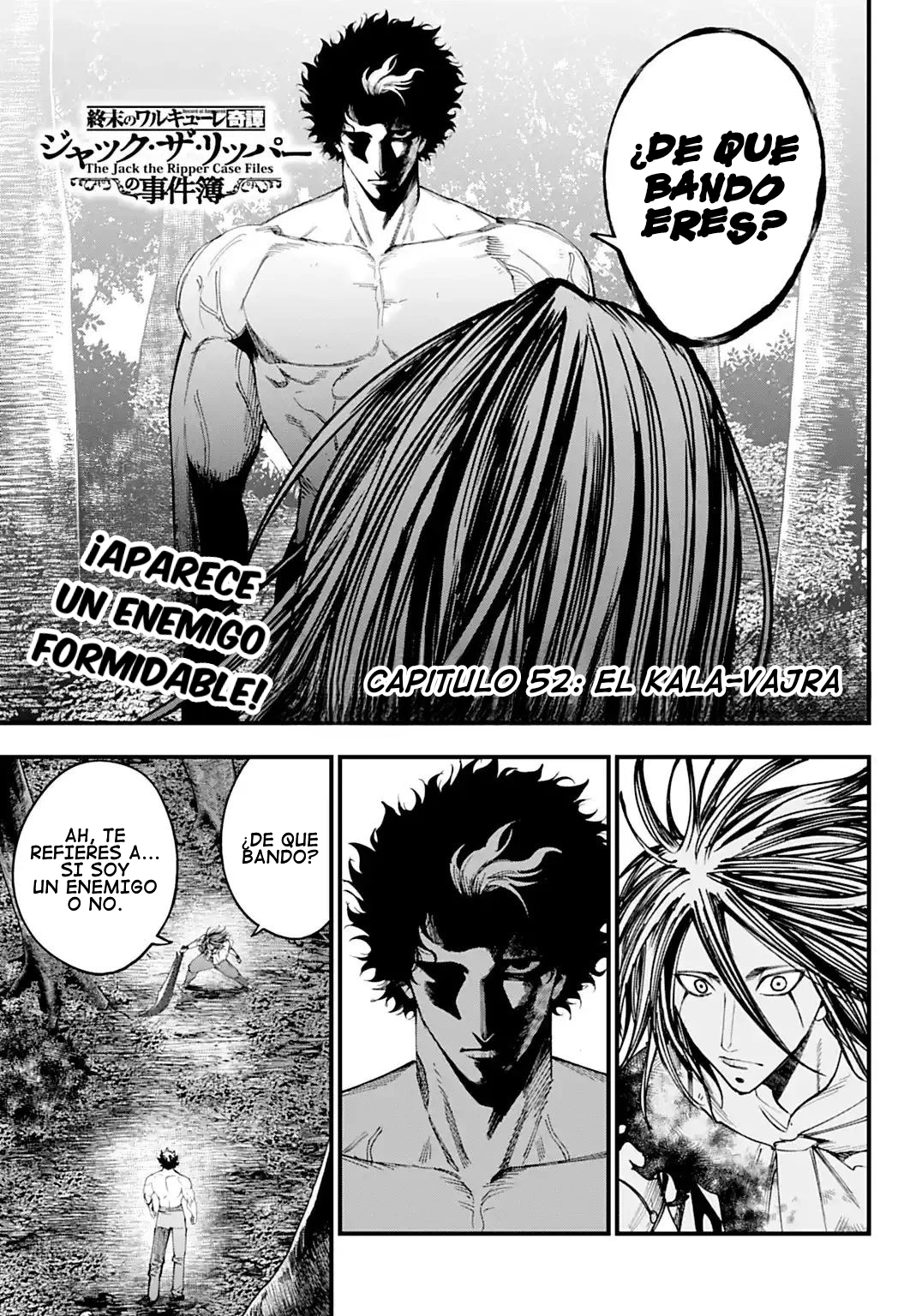 Shuumatsu no Valkyrie: Los expedientes de Jack el Destripador capítulo 52, página 1