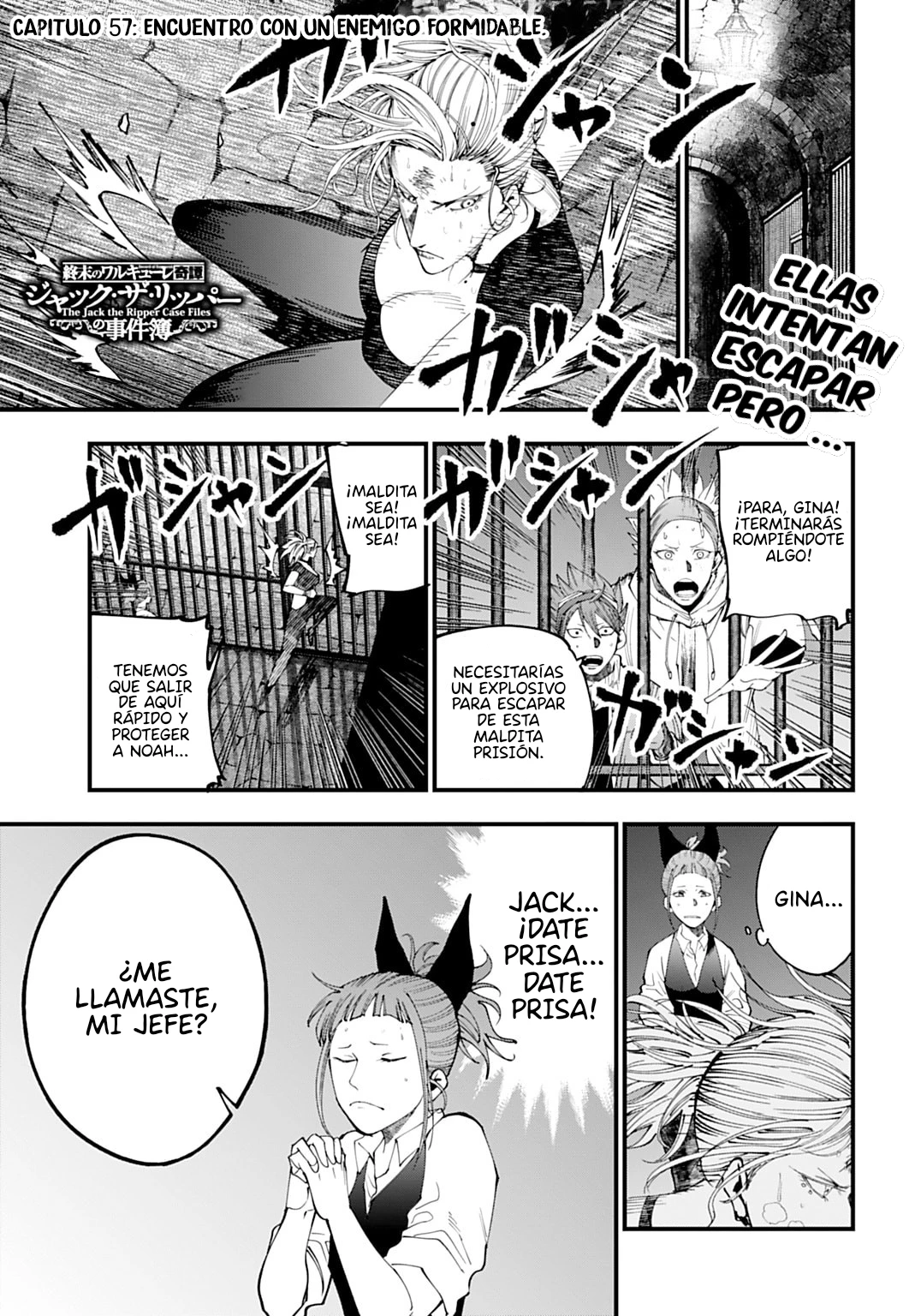 Shuumatsu no Valkyrie: Los expedientes de Jack el Destripador capítulo 57, página 1