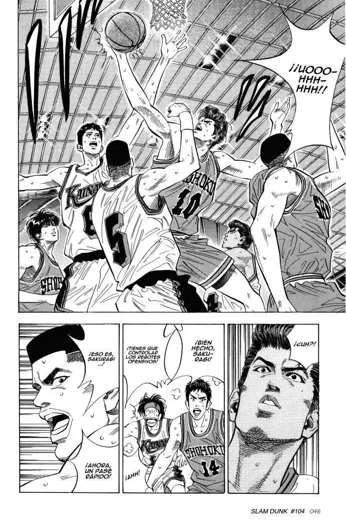 Slam Dunk capítulo 104, página 3