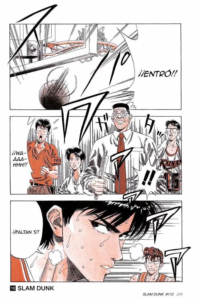 Slam Dunk capítulo 112, página 18