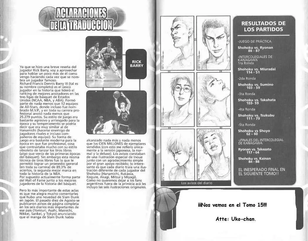 Slam Dunk capítulo 125, página 13