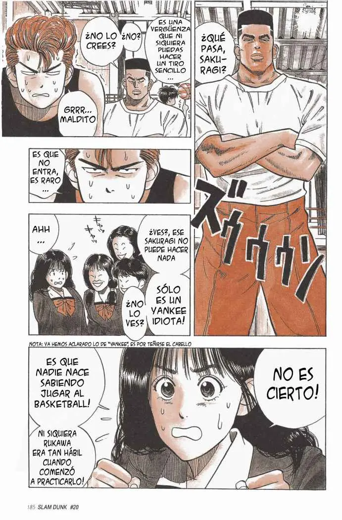 Slam Dunk capítulo 20, página 6