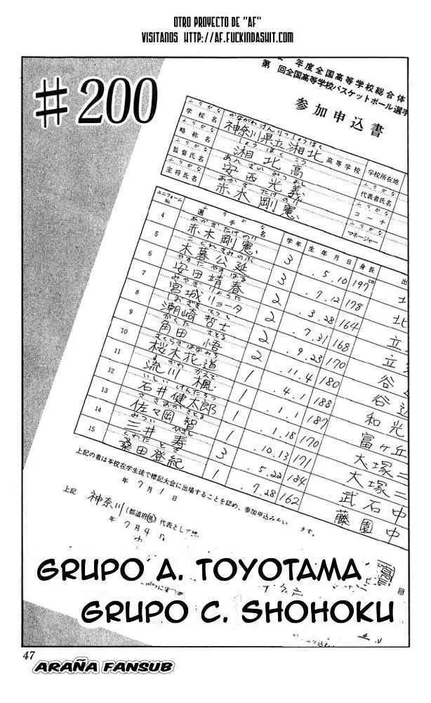 Slam Dunk capítulo 200, página 1