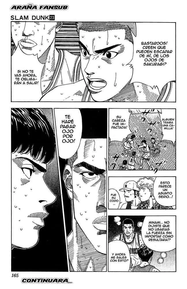 Slam Dunk capítulo 205, página 18