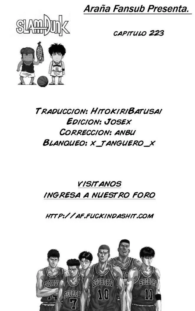 Slam Dunk capítulo 223, página 21