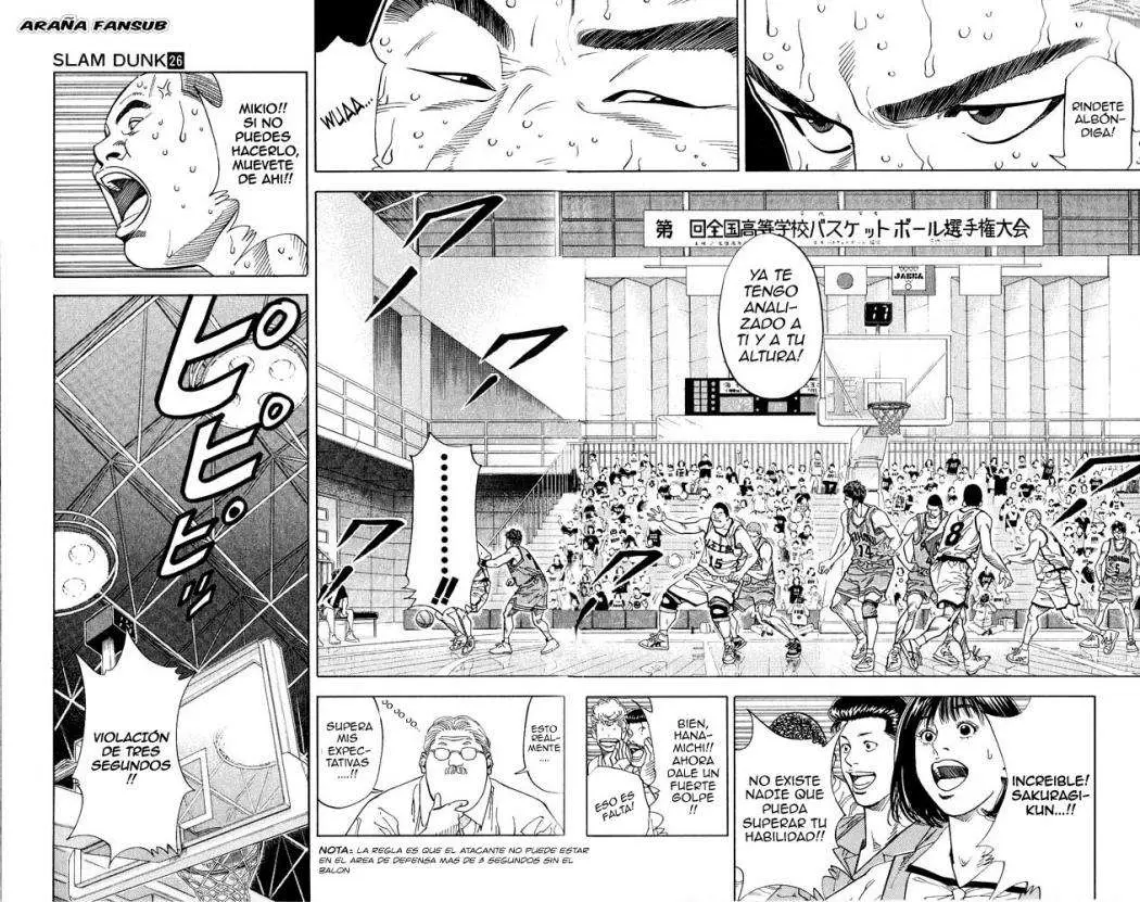 Slam Dunk capítulo 232, página 2