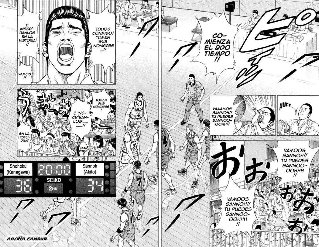 Slam Dunk capítulo 233, página 8