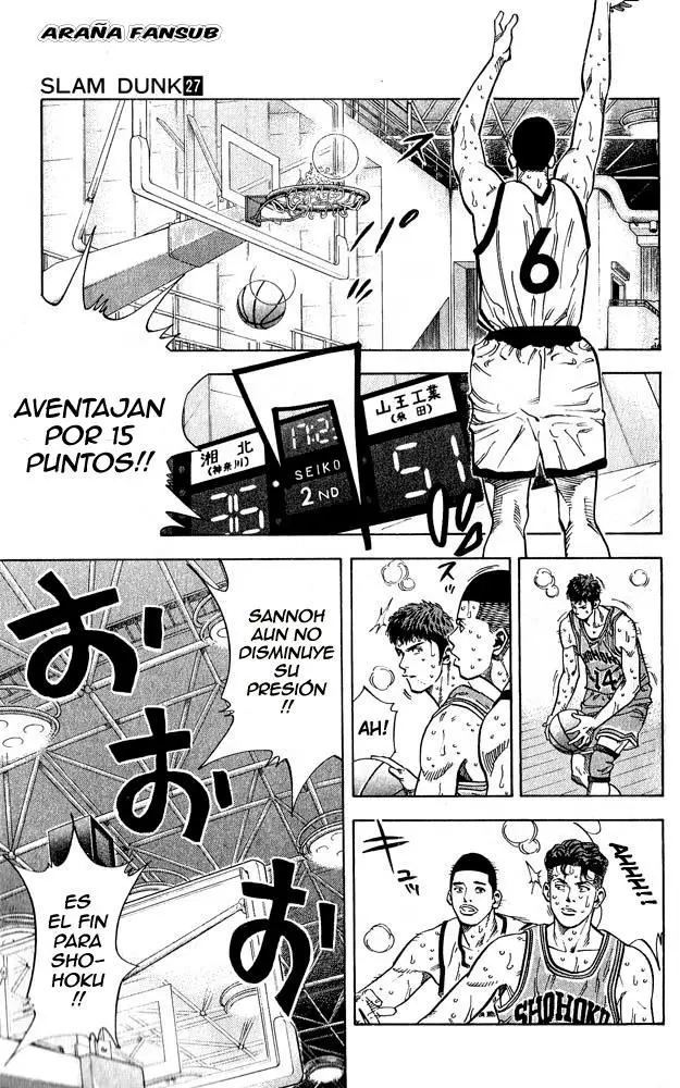 Slam Dunk capítulo 236, página 13