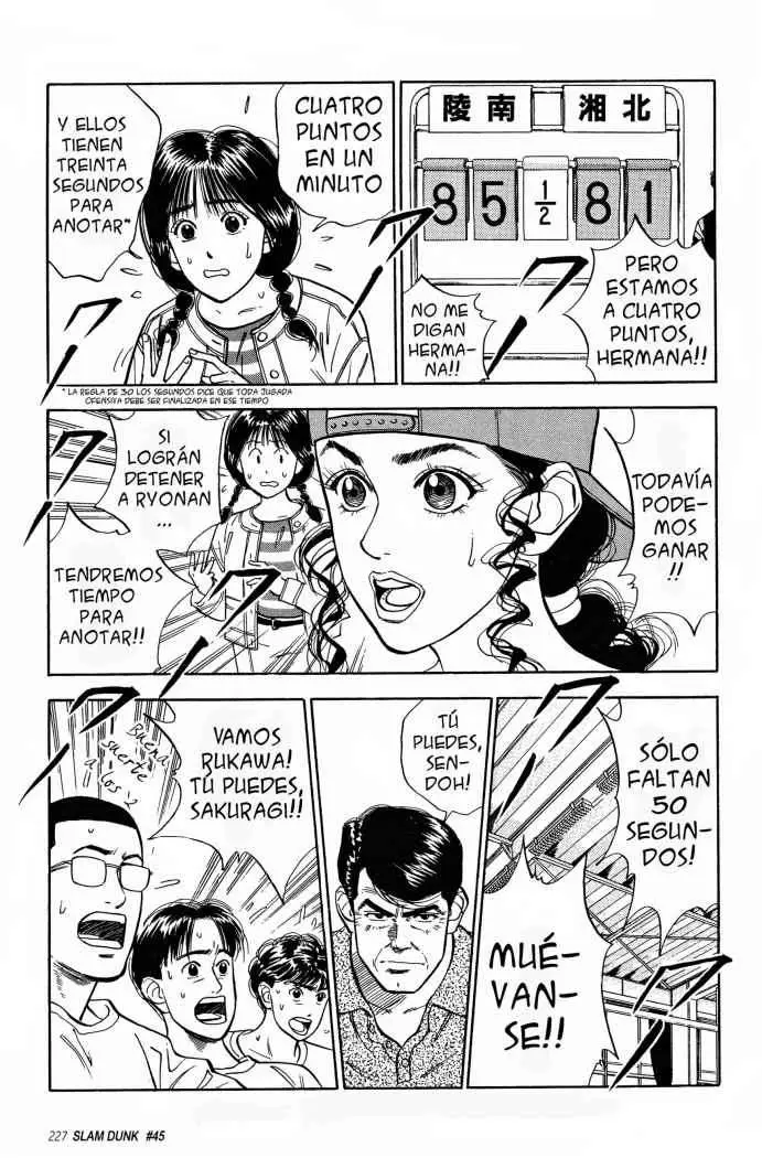 Slam Dunk capítulo 45, página 3