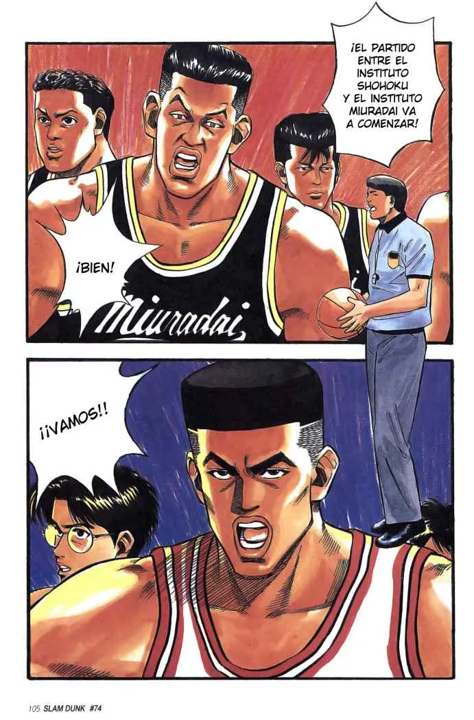 Slam Dunk capítulo 74, página 1