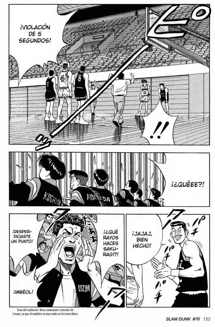 Slam Dunk capítulo 76, página 8