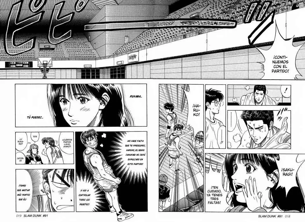 Slam Dunk capítulo 91, página 20