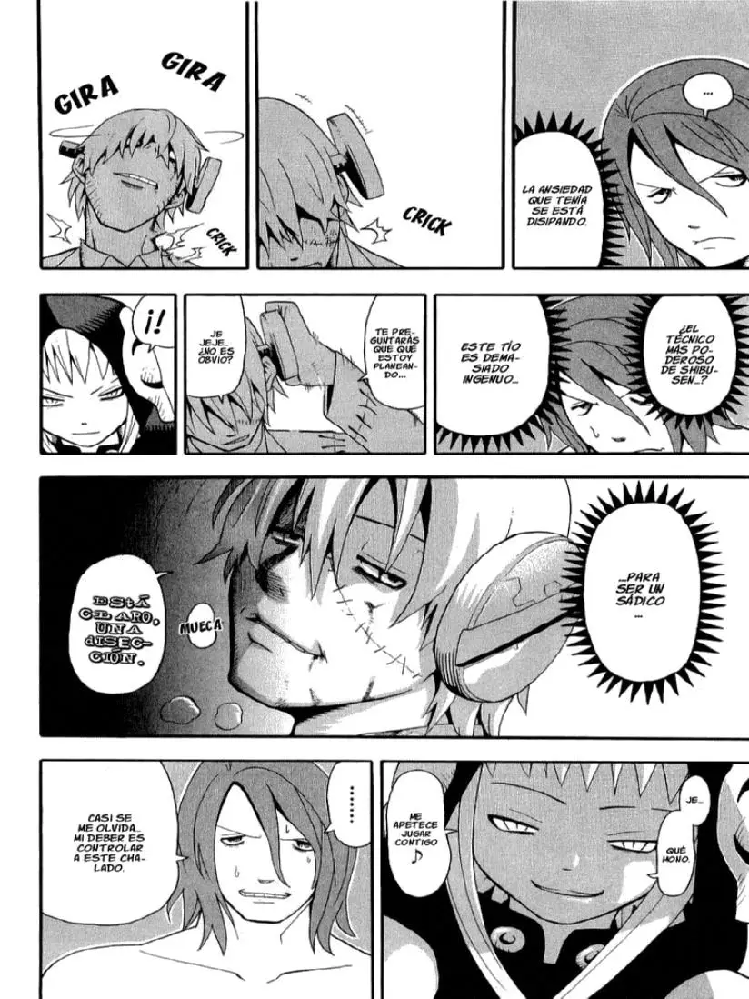 Soul Eater capítulo 21, página 4