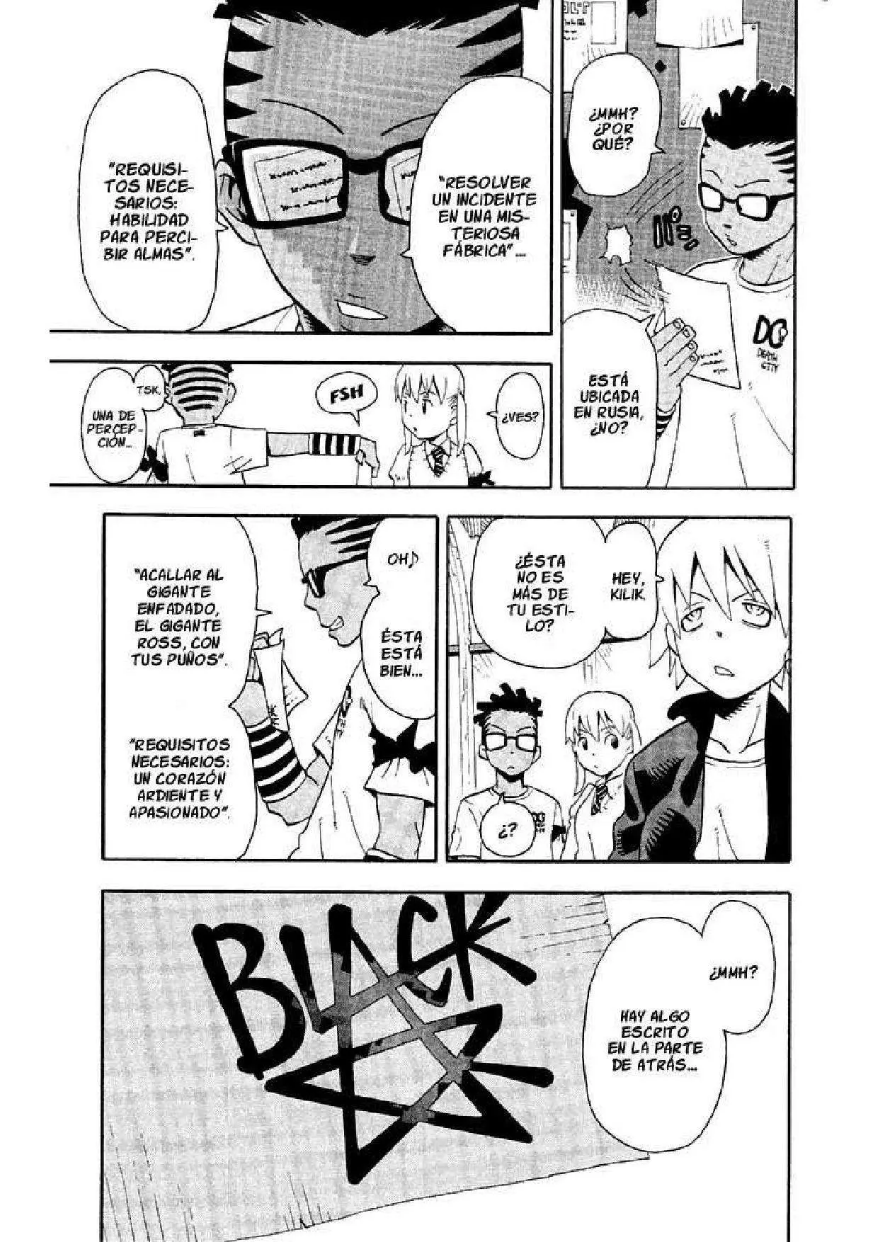 Soul Eater capítulo 40, página 34