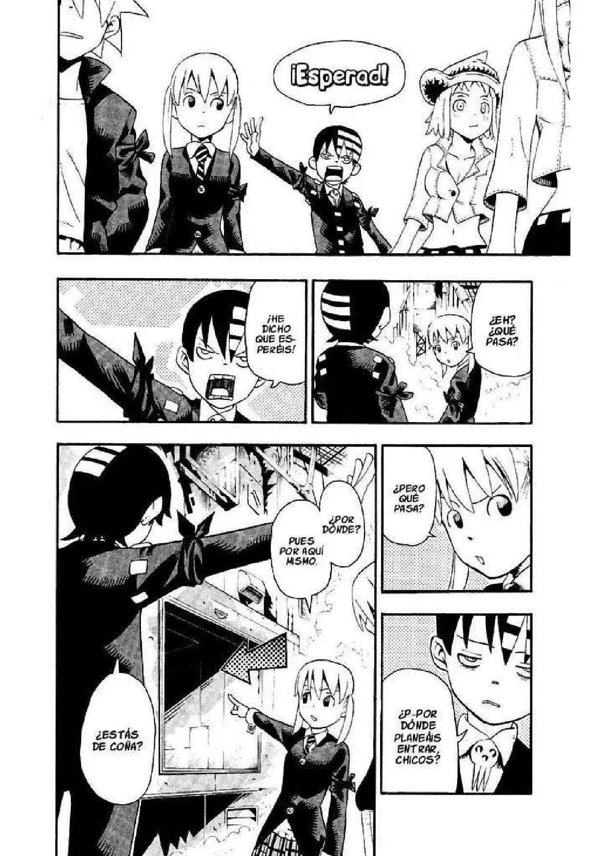 Soul Eater capítulo 41, página 4