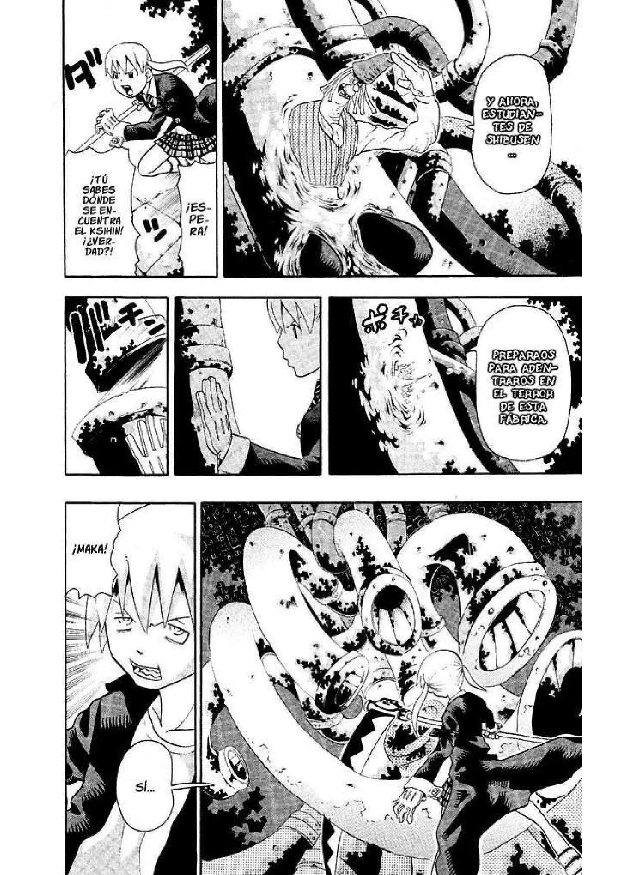 Soul Eater capítulo 41, página 17