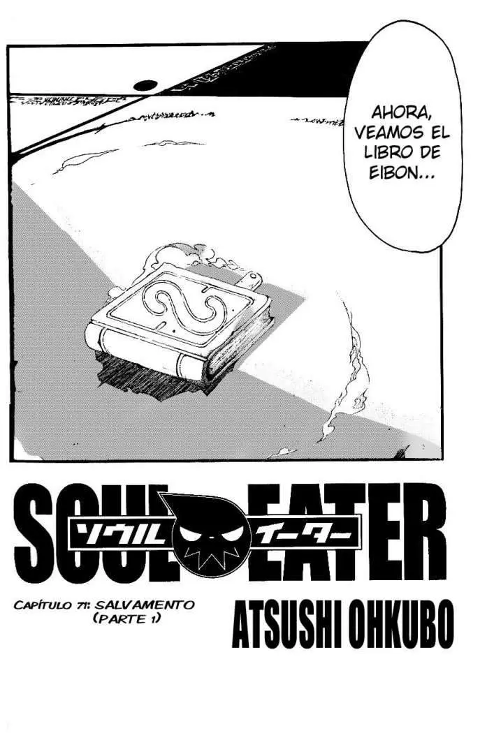 Soul Eater capítulo 72, página 3