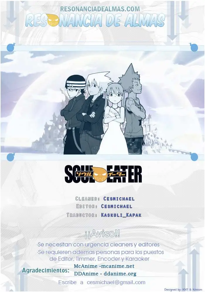 Soul Eater capítulo 79, página 1
