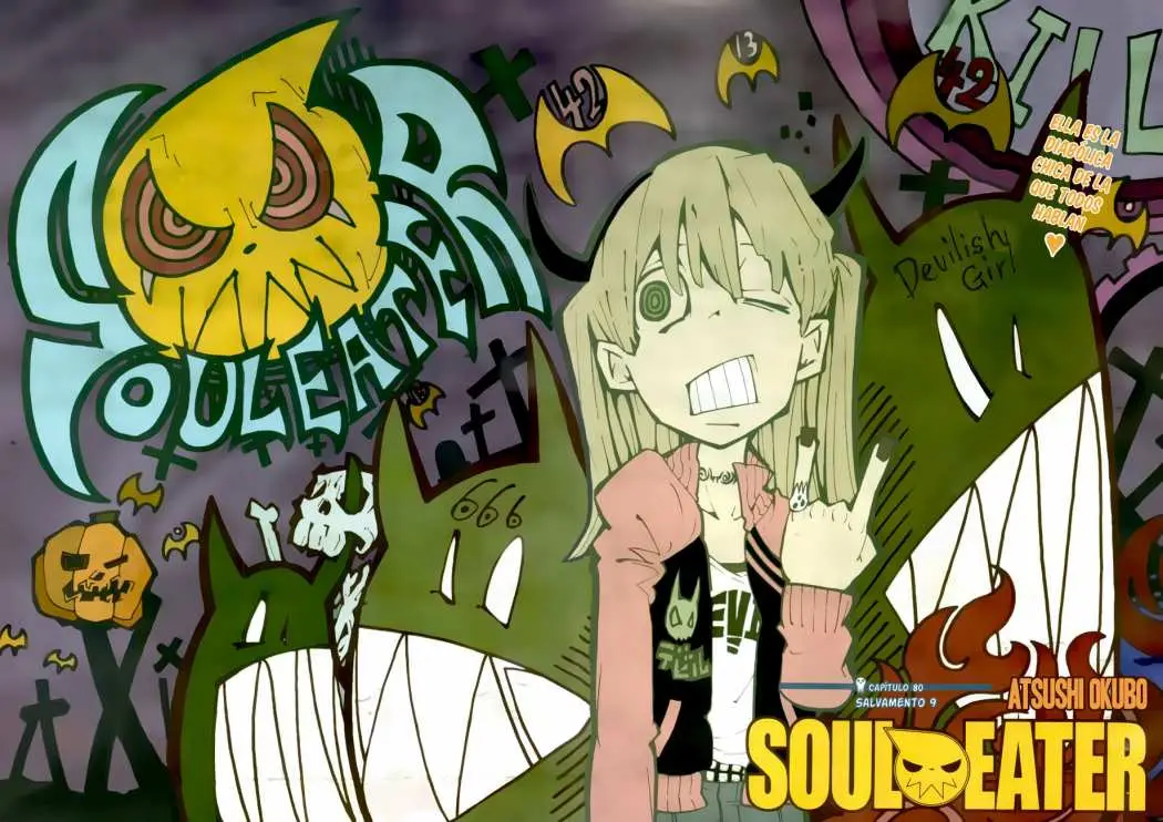 Soul Eater capítulo 80, página 3