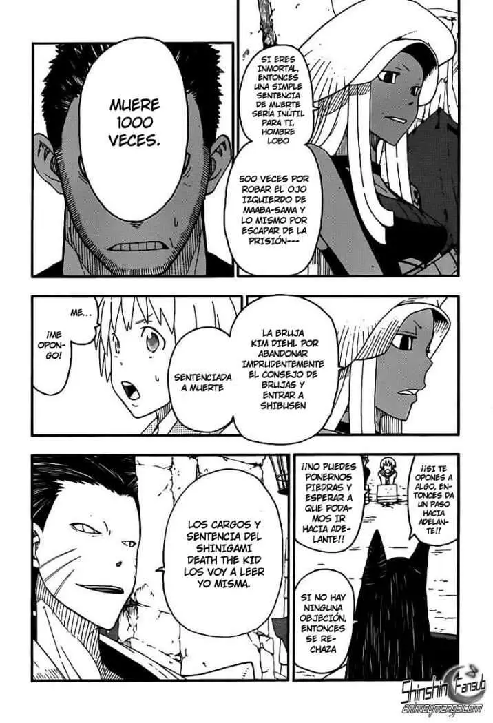 Soul Eater capítulo 98, página 24