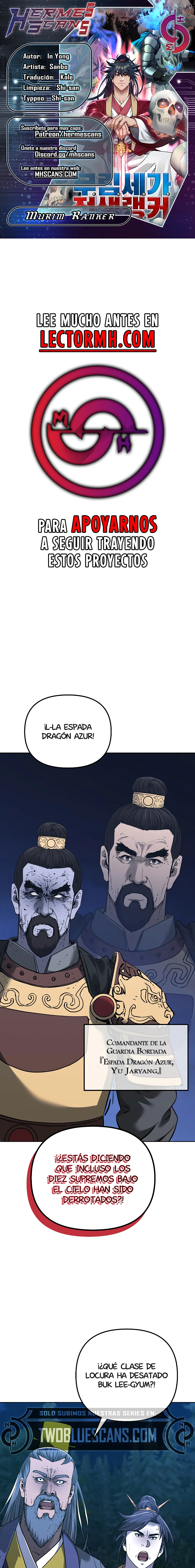 The Previous Life Murim Ranker capítulo 179, página 1