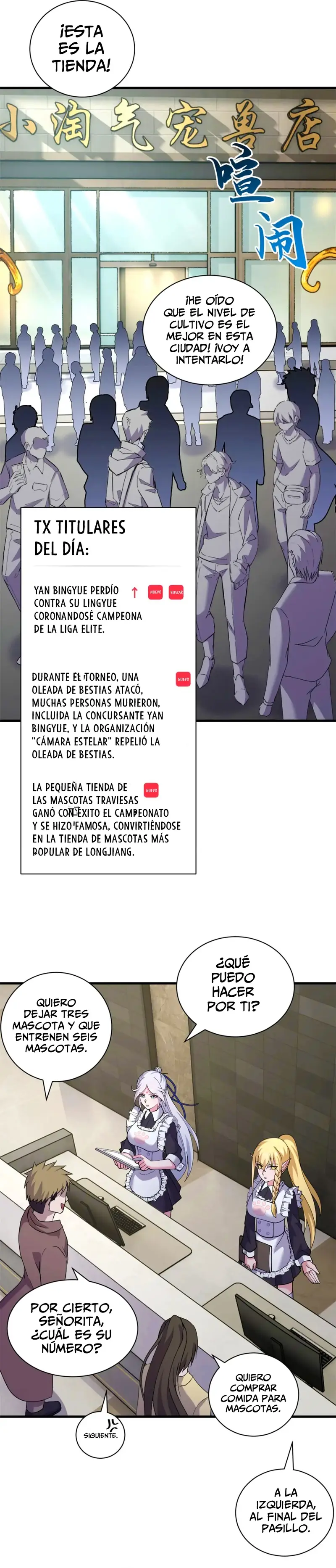 Tienda De Mascotas De Súper Bestias Astrales capítulo 106, página 17