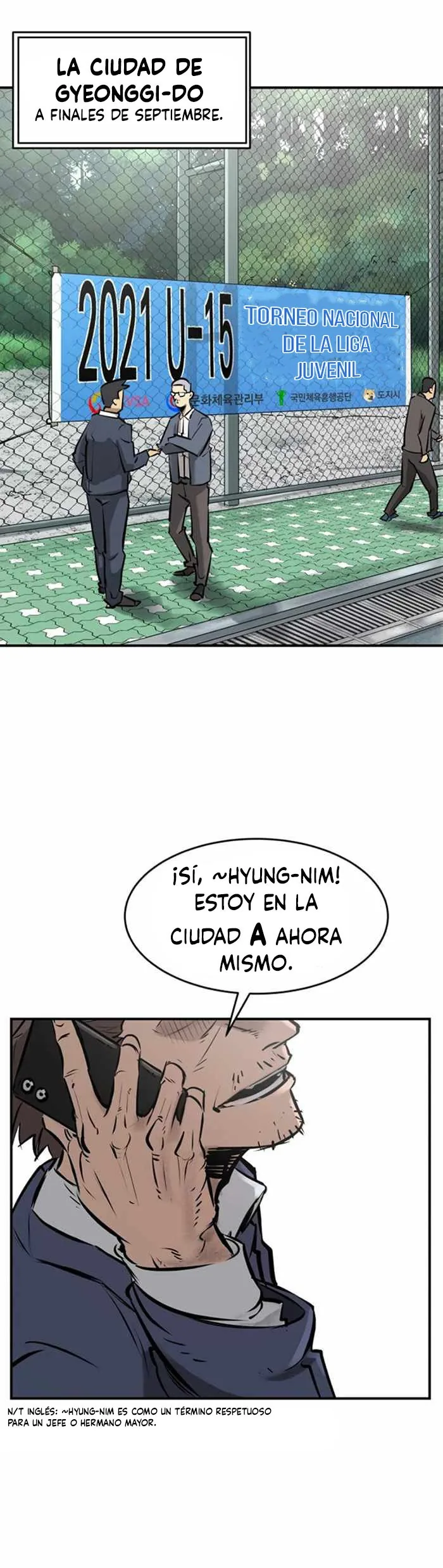 ¡Tiro ganador! capítulo 2, página 6