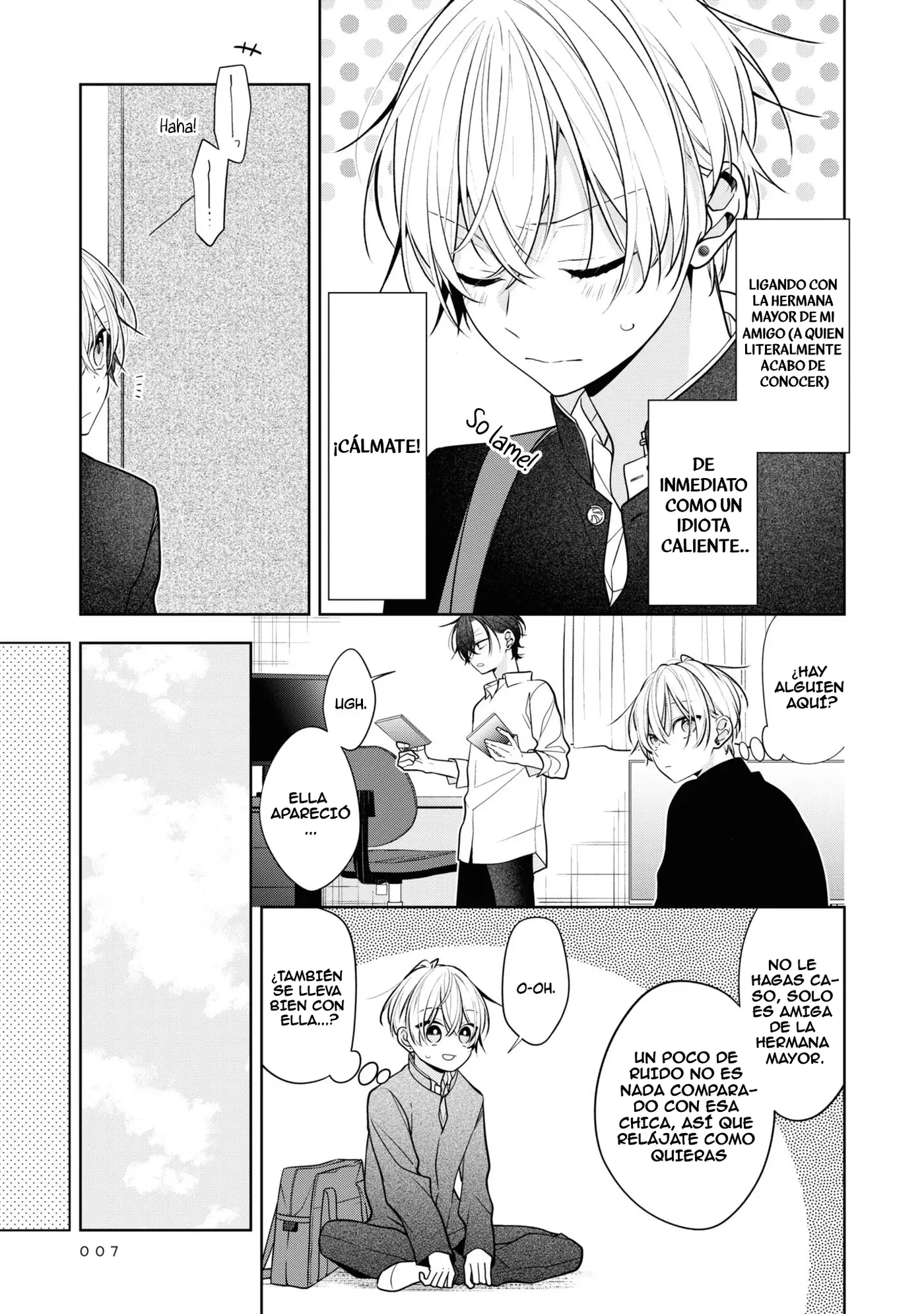 Tomodachi No Nee-chan Ni Koi Shita Hanashi capítulo 1, página 7