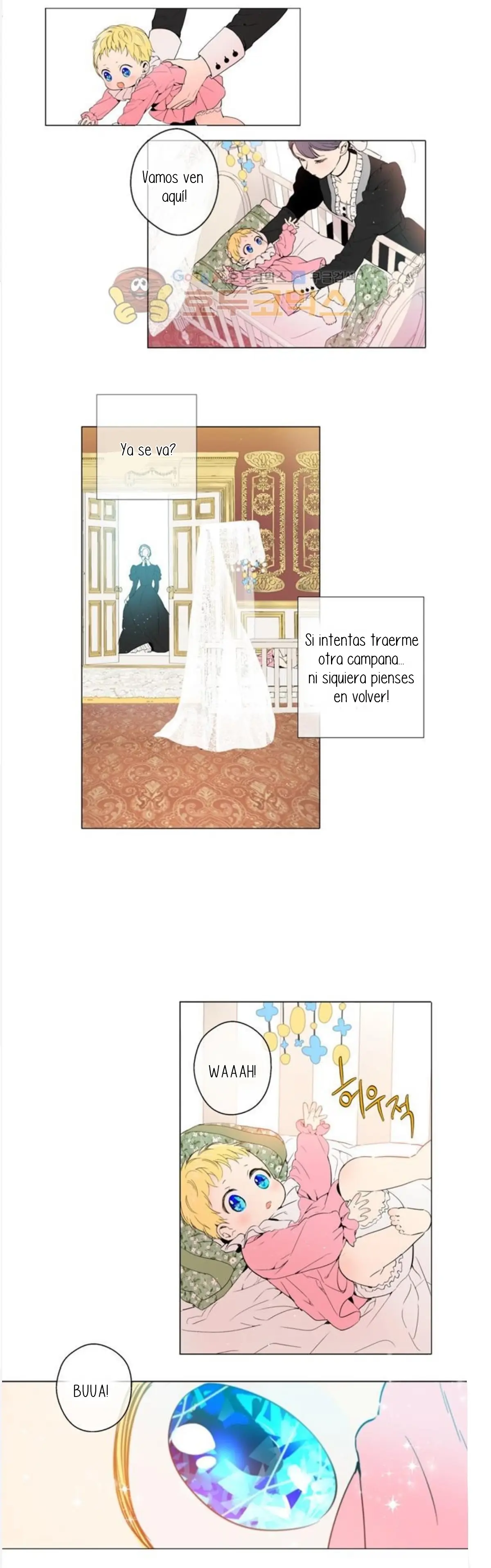 Un día me convertí en una princesa capítulo 1, página 8