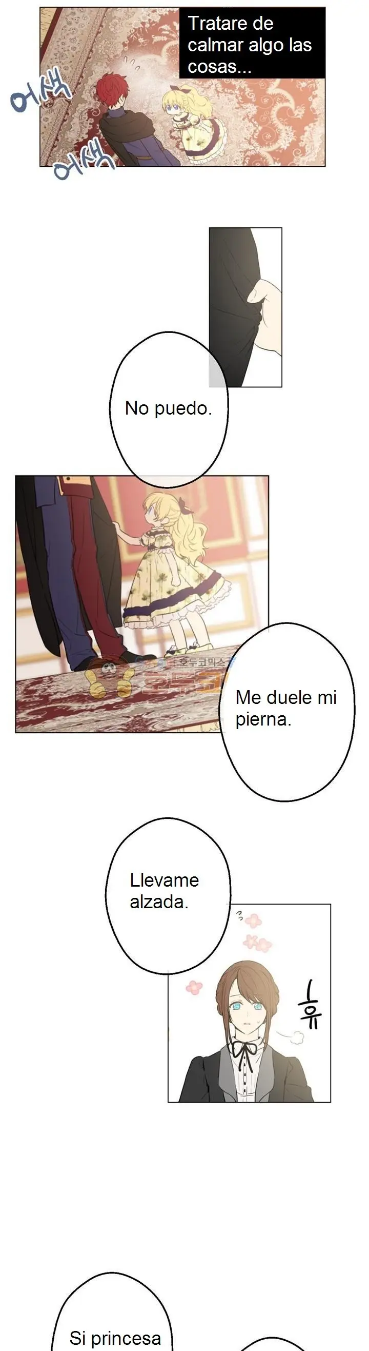 Un día me convertí en una princesa capítulo 14, página 23