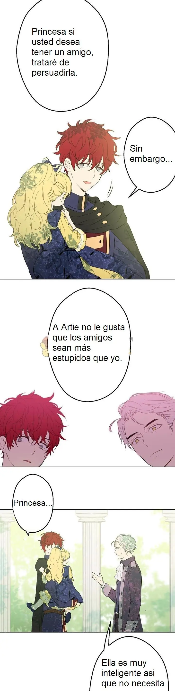 Un día me convertí en una princesa capítulo 16, página 33