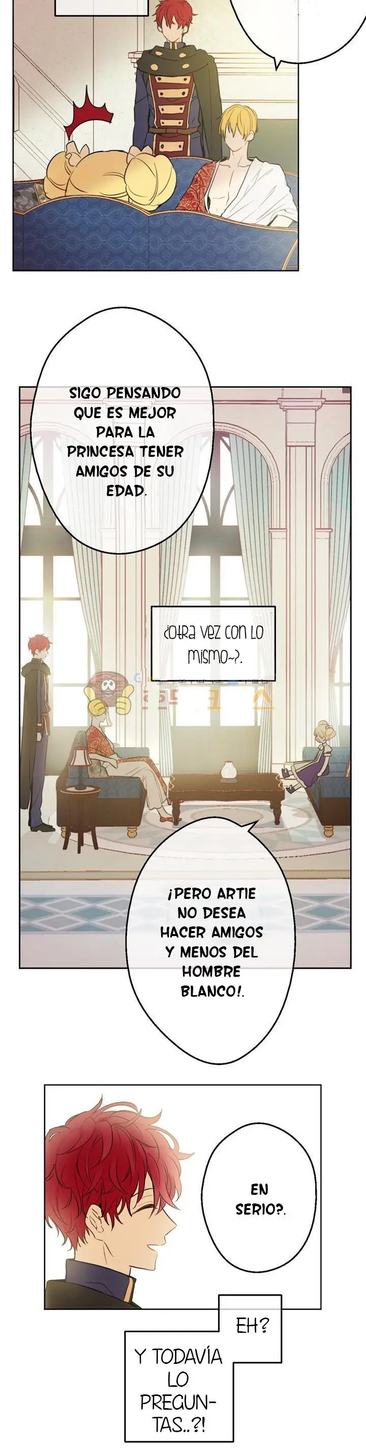 Un día me convertí en una princesa capítulo 21, página 18