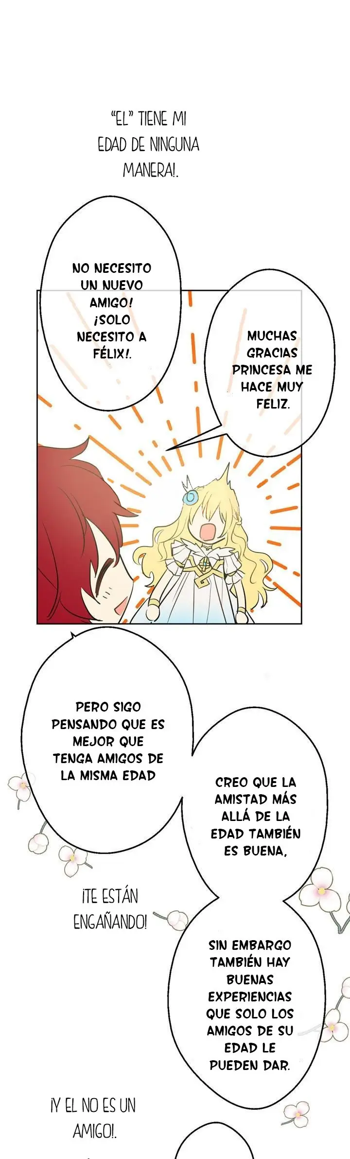 Un día me convertí en una princesa capítulo 21, página 21